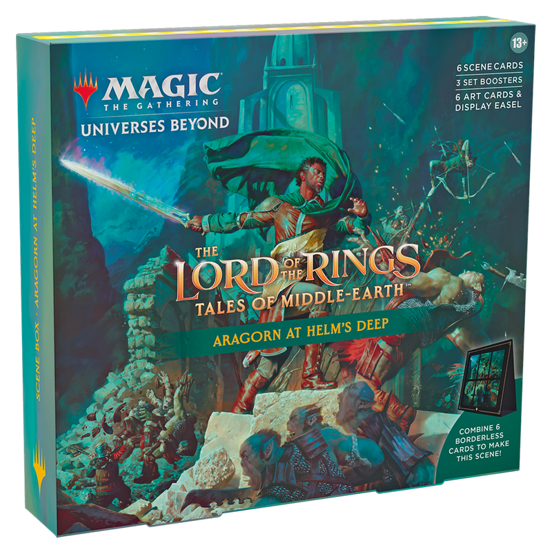 MTG The Lord of the Rings: Tales of Middle-earth - Scene Box | Aragorn at Helm’s Deep