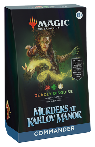 MTG Murders at Karlov Manor - Commander Deck | Complete Set of 4 Decks