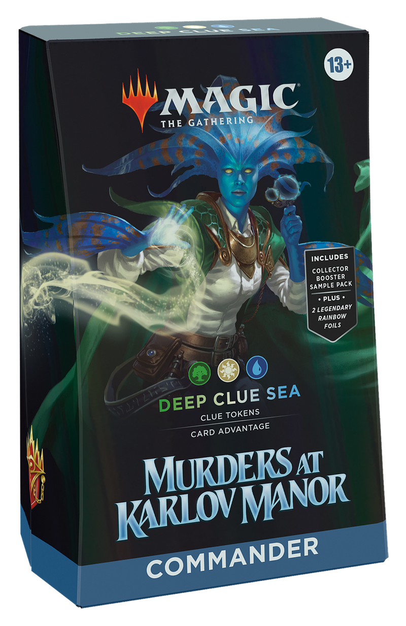 MTG Murders at Karlov Manor - Commander Deck | Deep Clue Sea (PreOrder 2/2)