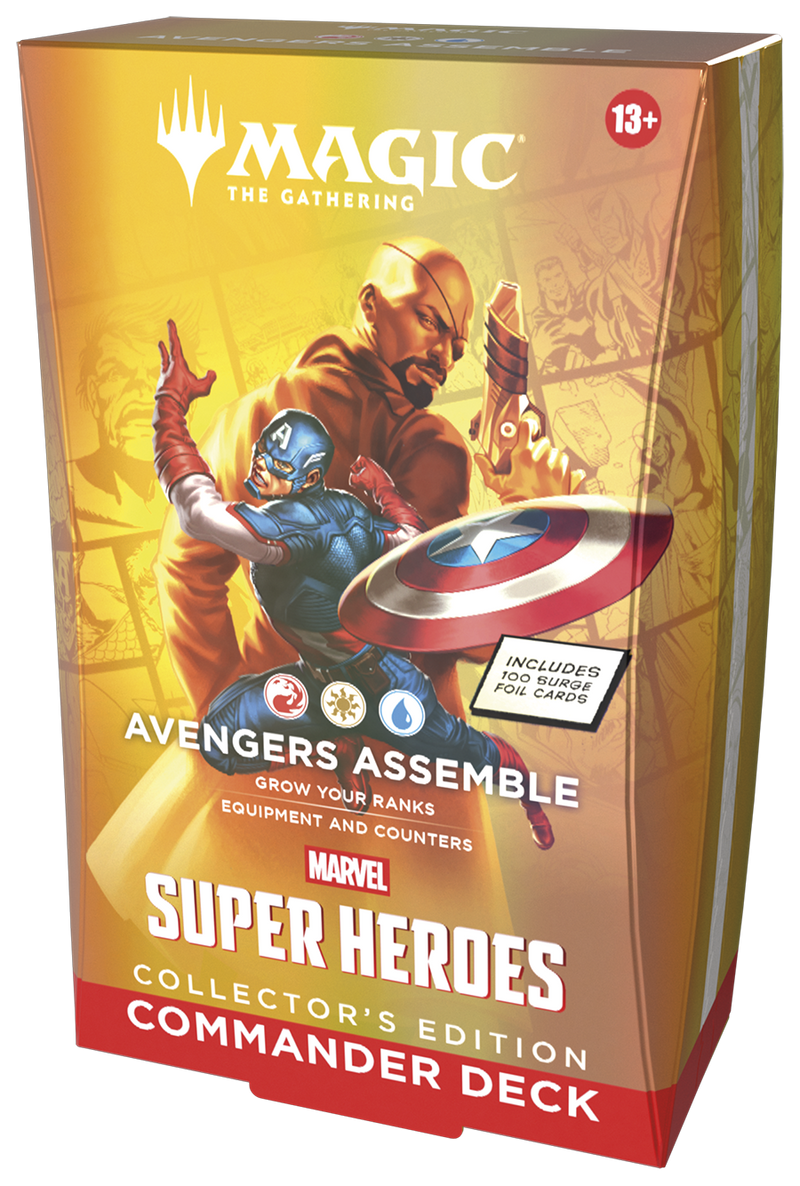 MTG Marvel Super Heroes - Avengers Assemble Commander Deck Collector's Edition
