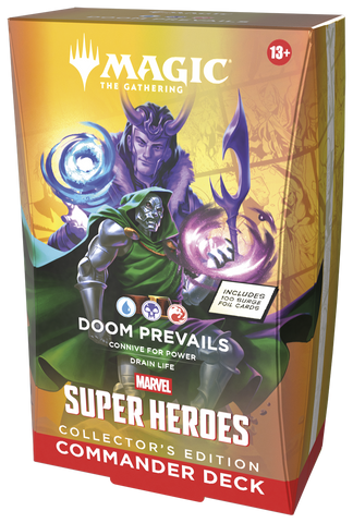 MTG Marvel Super Heroes - Doom Prevails Commander Deck Collector's Edition