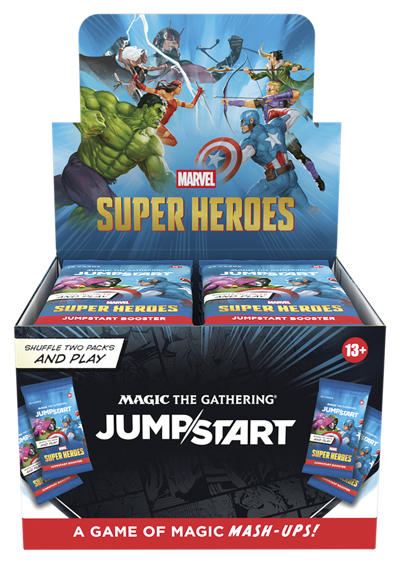 MTG Marvel Super Heroes - Jumpstart Booster Box (PRESALE 06/19/26)