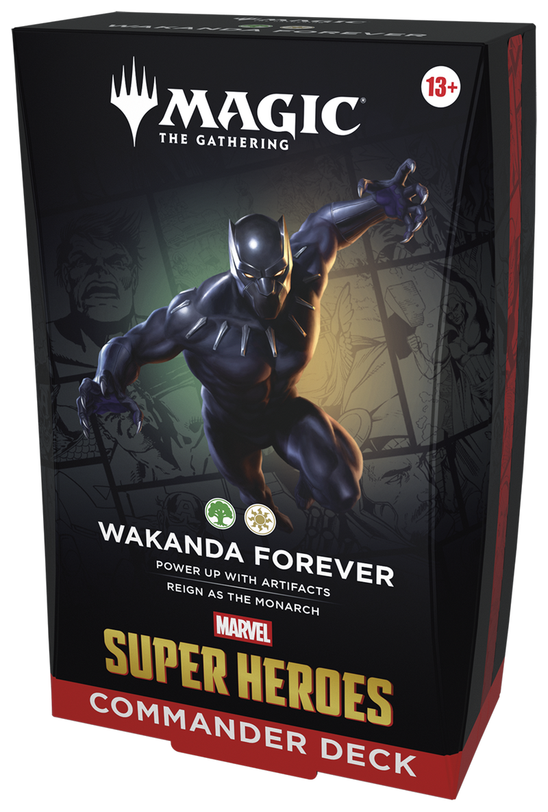 MTG Marvel Super Heroes - Wakanda Forever Commander Deck (PRESALE 06/19/26)