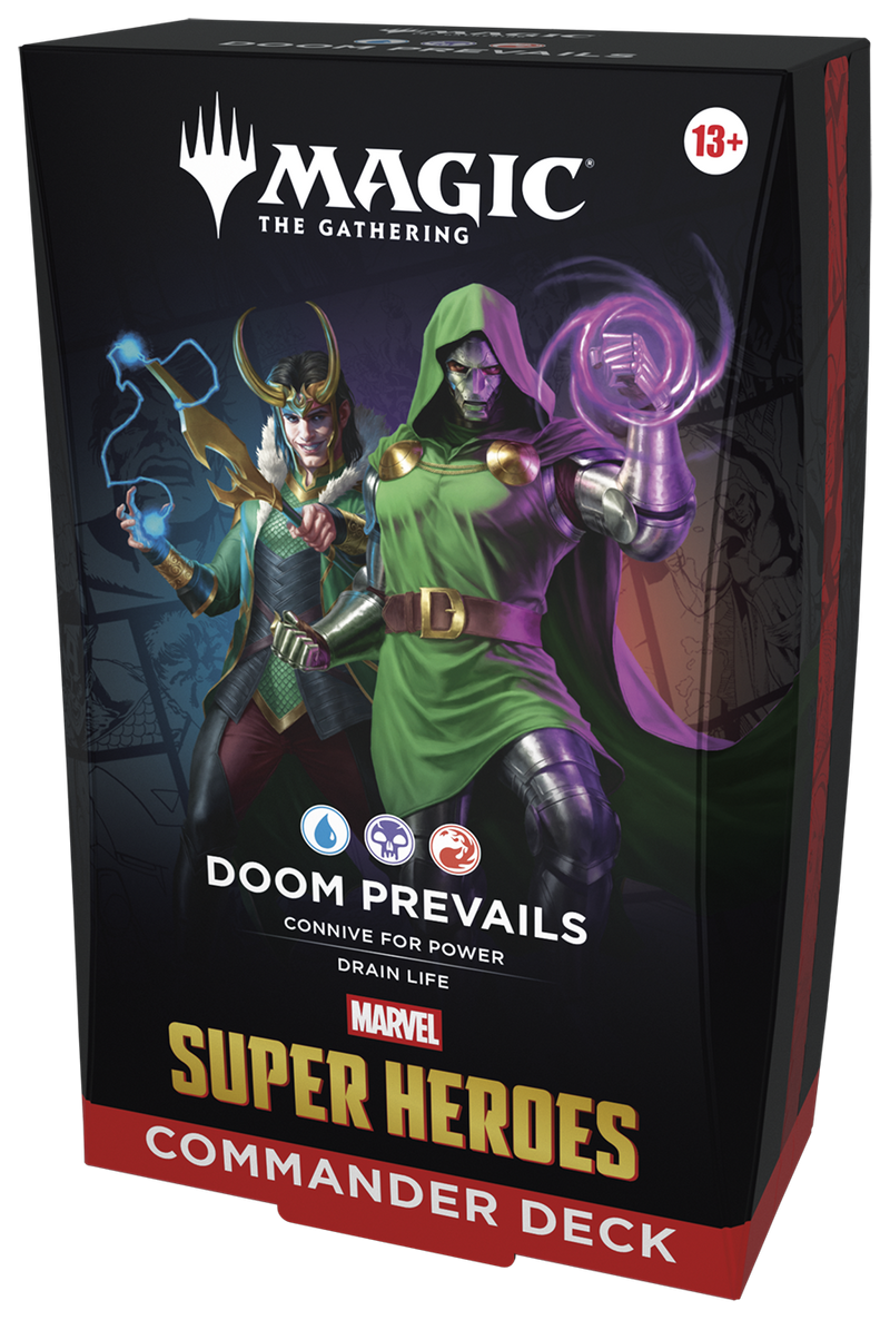 MTG Marvel Super Heroes - Doom Prevails Commander Deck (PRESALE 06/19/26)