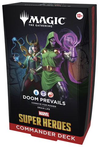 MTG Marvel Super Heroes - Doom Prevails Commander Deck (PRESALE 06/19/26)