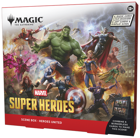 MTG Marvel Super Heroes - Heroes United Scene Box (PRESALE 06/19/26)