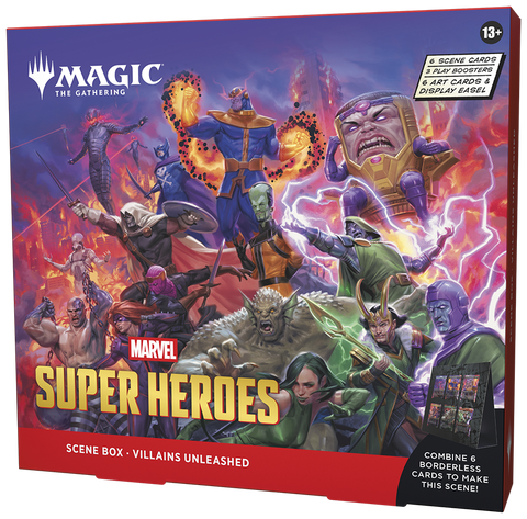 MTG Marvel Super Heroes - Villains Unleashed Scene Box (PRESALE 06/19/26)