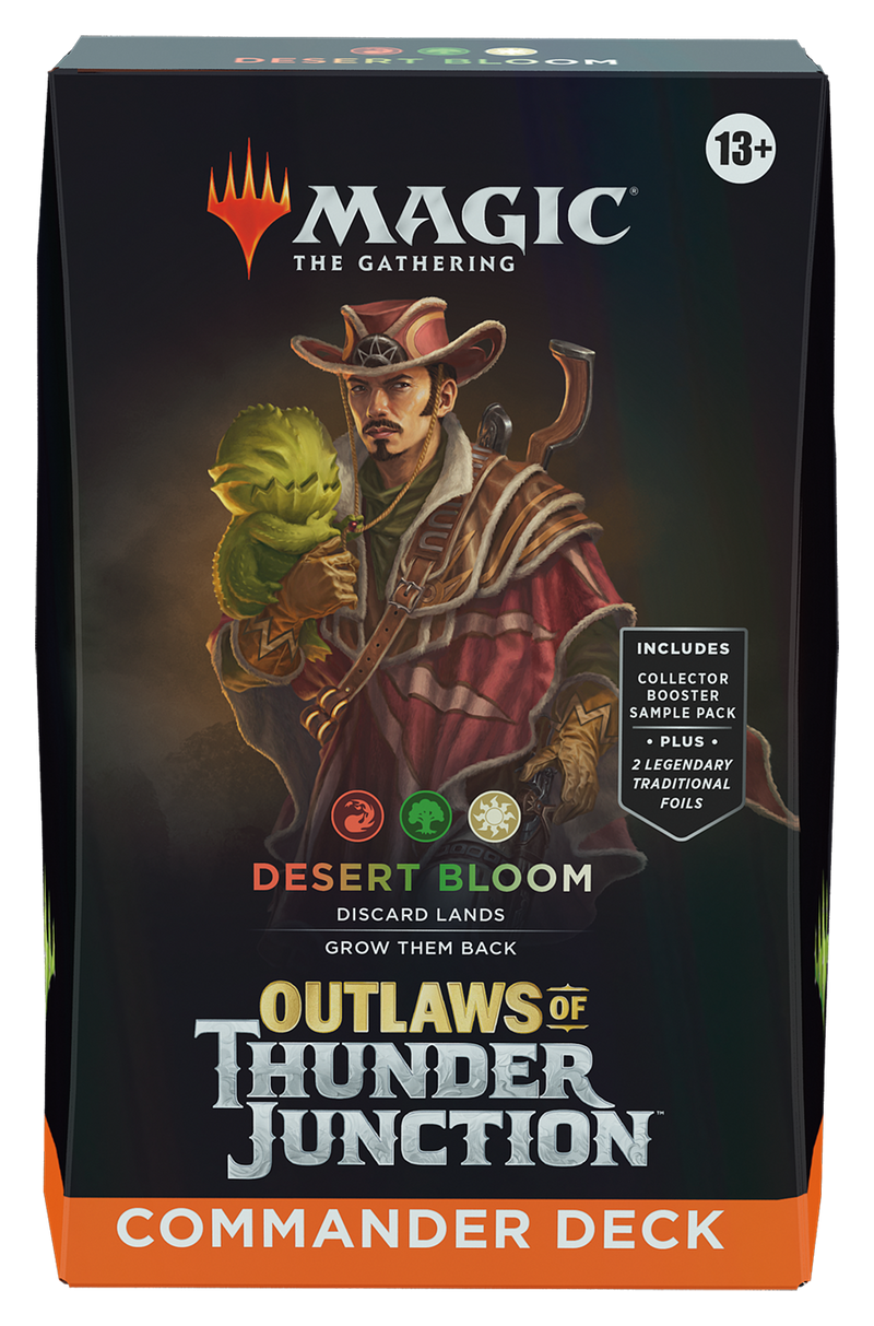 MTG Outlaws of Thunder Junction - Commander Deck | Desert Bloom (PREORDER 04/12)