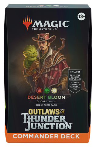 MTG Outlaws of Thunder Junction - Commander Deck | Desert Bloom