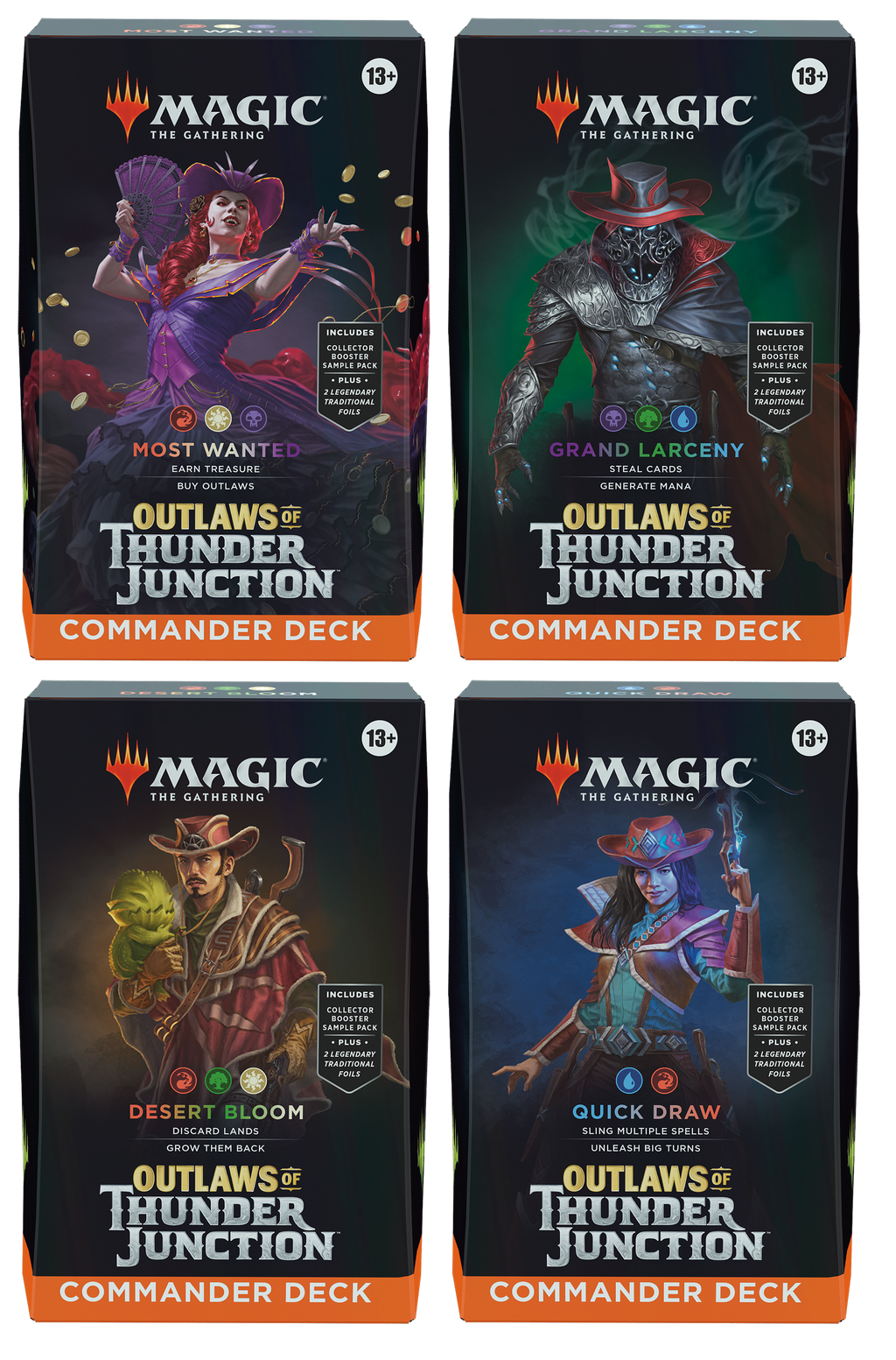 MTG Outlaws of Thunder Junction - Commander Deck