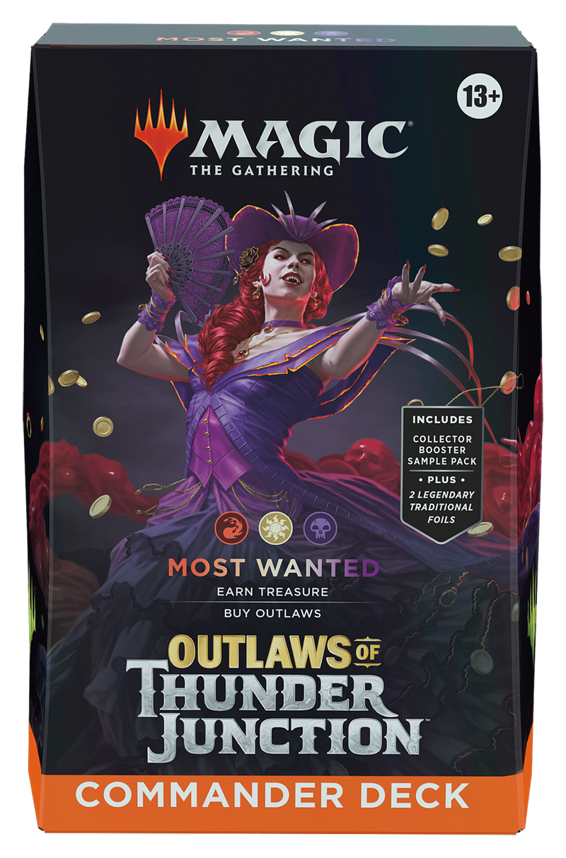 MTG Outlaws of Thunder Junction - Commander Deck | Most Wanted (PREORDER 04/12)