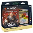 MTG Universes Beyond: Fallout Commander Deck - Hail, Caesar (100-Card Deck, 2-Card Collector Booster Sample Pack + Accessories)