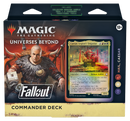 MTG Universes Beyond: Fallout Commander Deck - Hail, Caesar (100-Card Deck, 2-Card Collector Booster Sample Pack + Accessories)
