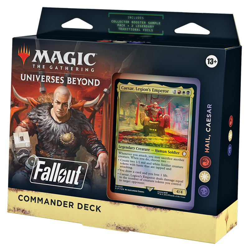 MTG Universes Beyond: Fallout Commander Deck