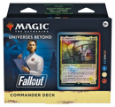 MTG Universes Beyond: Fallout Commander Deck - Science! (100-Card Deck, 2-Card Collector Booster Sample Pack + Accessories)