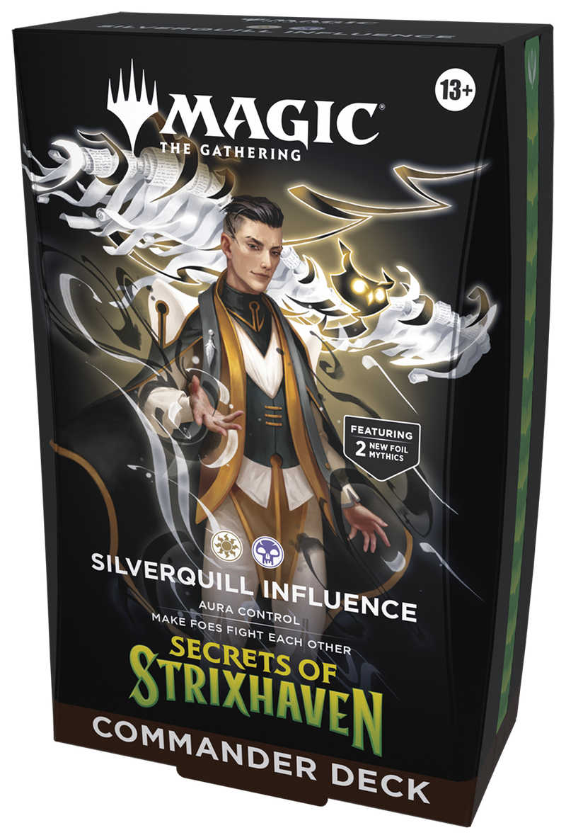 MTG Secrets of Strixhaven - Silverquill Influence Commander Deck (PREORDER 04/17/26)