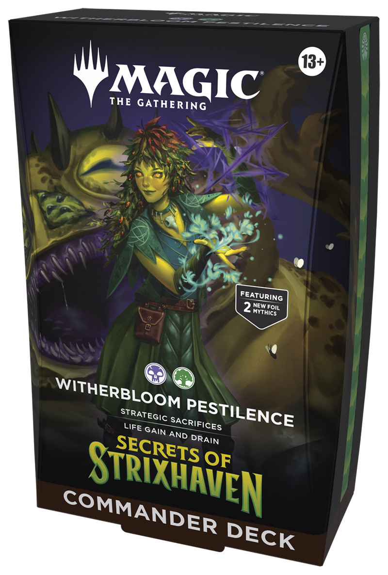 MTG Secrets of Strixhaven - Witherbloom Pestilence Commander Deck (PREORDER 04/17/26)
