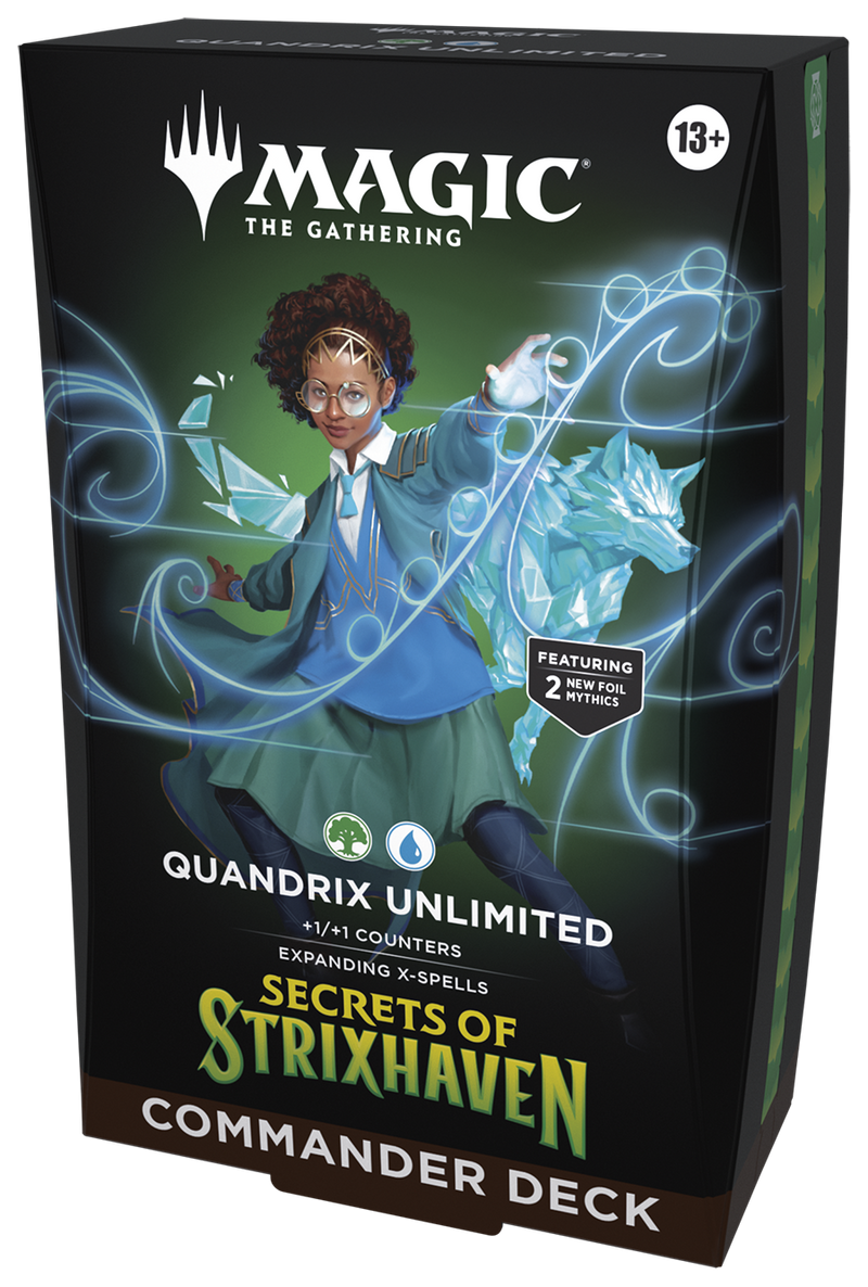 MTG Secrets of Strixhaven - Quandrix Unlimited Commander Deck (PREORDER 04/17/26)