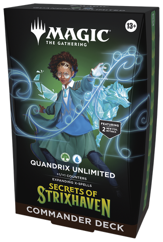 MTG Secrets of Strixhaven - Quandrix Unlimited Commander Deck (PREORDER 04/17/26)