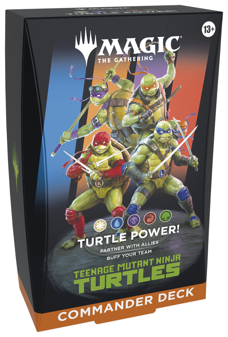 MTG Teenage Mutant Ninja Turtles - Turtle Power! Commander Deck (PREORDER 02/27/26)