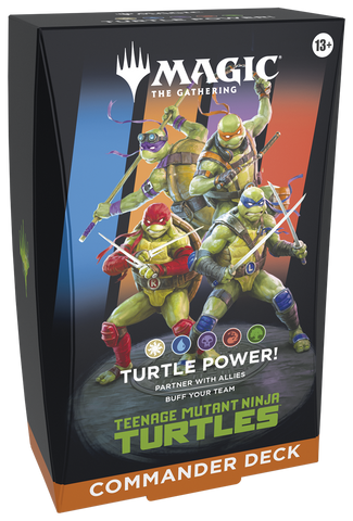 MTG Teenage Mutant Ninja Turtles - Turtle Power! Commander Deck (PREORDER 02/27/26)