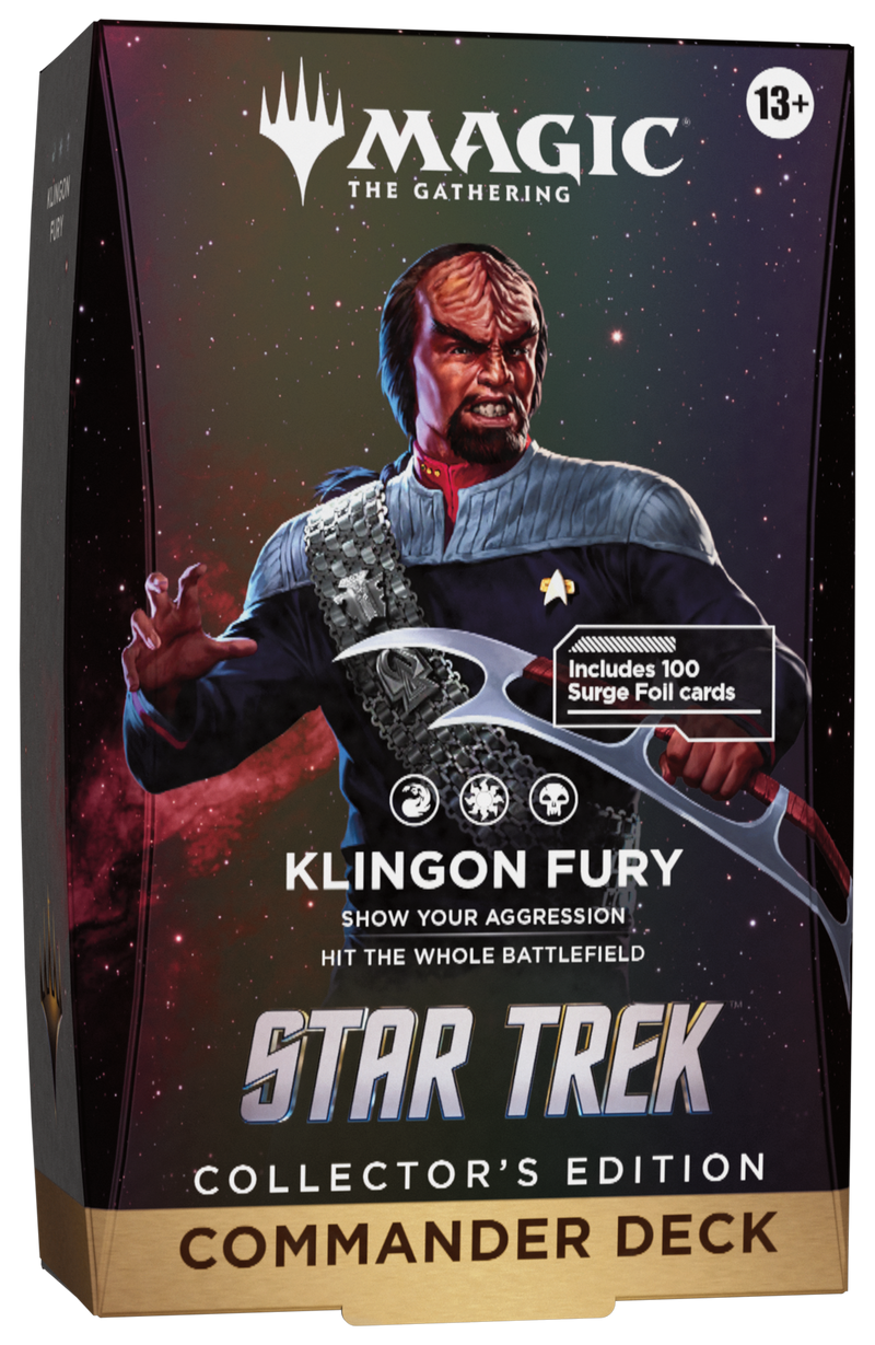 MTG Star Trek - Klingon Fury Commander Deck Collector's Edition [Presale 11/06/26]