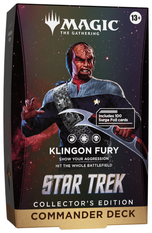 MTG Star Trek - Klingon Fury Commander Deck Collector's Edition [Presale 11/06/26]