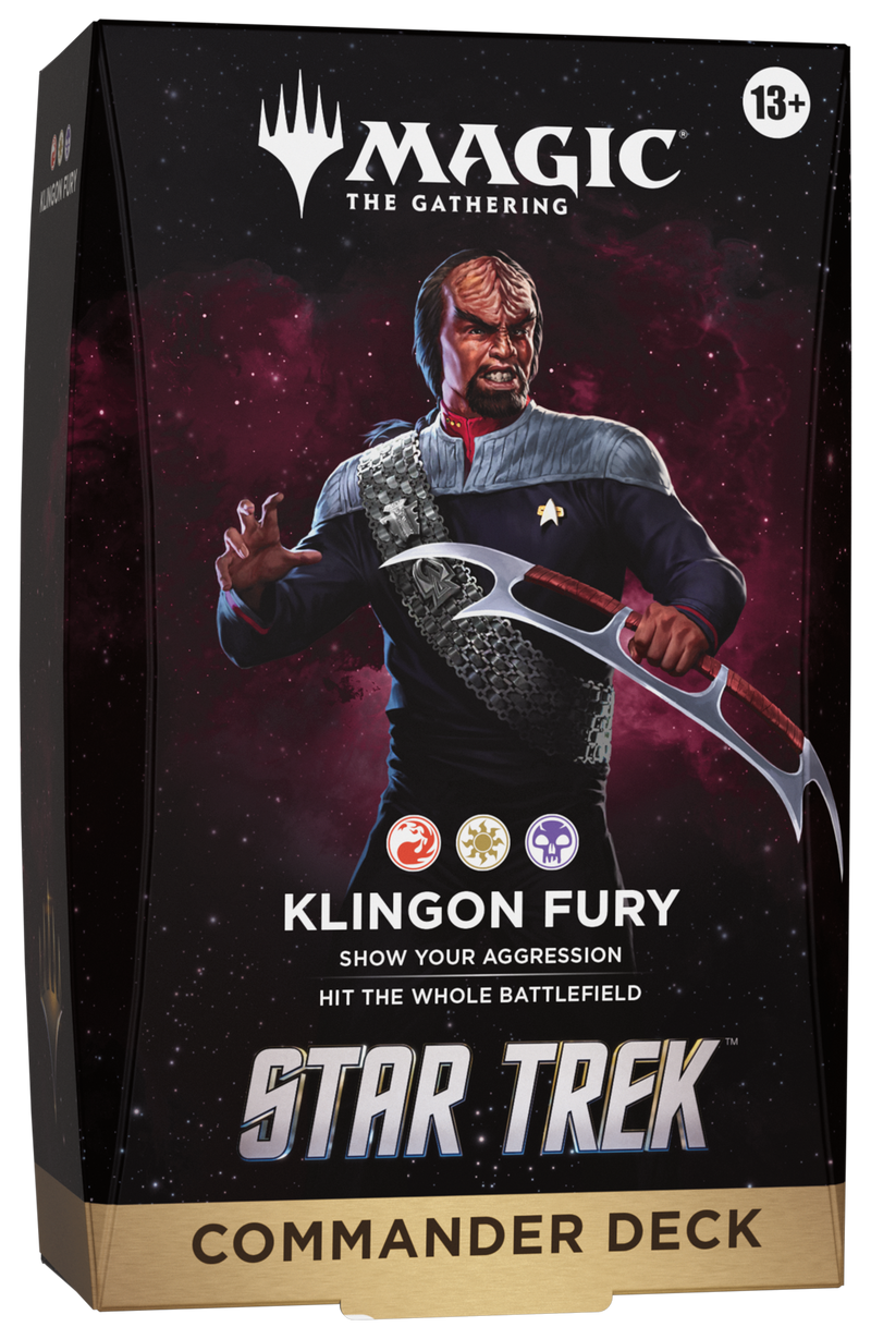 MTG Star Trek - Klingon Fury Commander Deck [Presale 11/06/26]