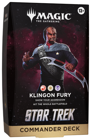 MTG Star Trek - Klingon Fury Commander Deck [Presale 11/06/26]