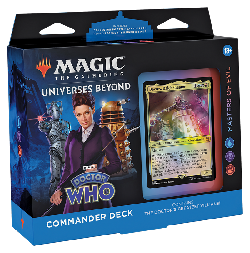 MTG Doctor Who™ - Commander Deck | Masters of Evil