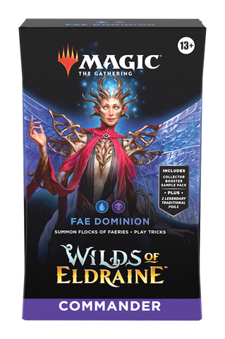 MTG Wilds of Eldraine - Commander Deck | Fae Dominion