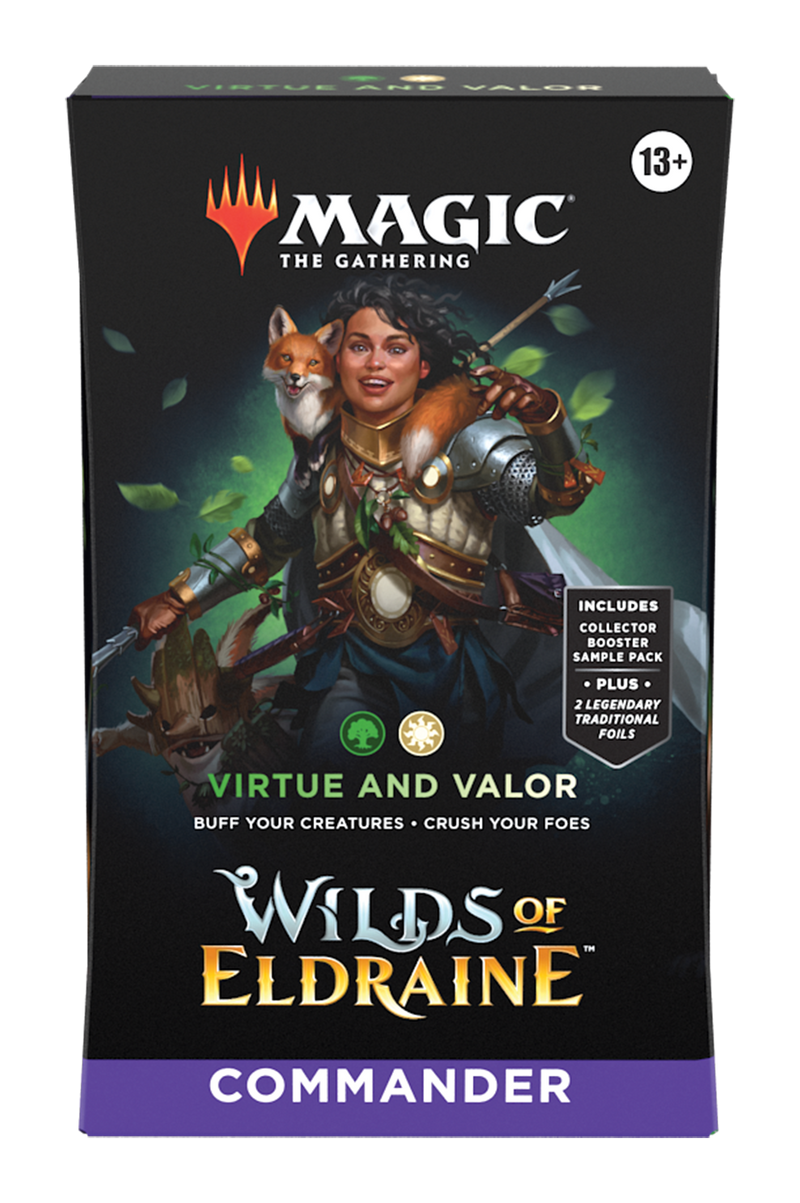 MTG Wilds of Eldraine - Commander Deck | Virtue and Valor