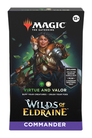 MTG Wilds of Eldraine - Commander Deck | Virtue and Valor