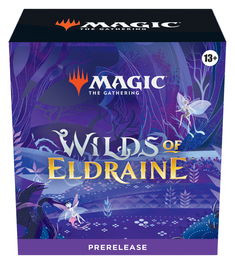 MTG Wilds of Eldraine - Prerelease Pack | 6 Draft Boosters + Foil Promo & Accessories