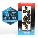 Dungeons & Dragons: Adventure RPG Polyhedral Dice Set - Monk (Blue/Gold) [12ct]