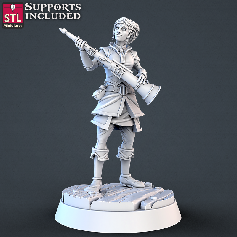 3DP | STL Miniatures: Music Store Set - Vendor B