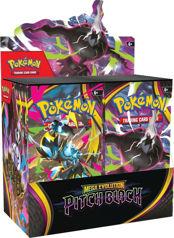 Pokémon TCG | Mega Evolution Pitch Black Booster Box **Local Pick-Up and Purchase Only** [AVAILABLE 07/17/26]