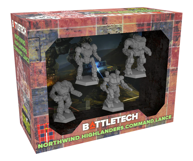 BattleTech: Miniature Force Pack - Northwind Highlanders Command Lance