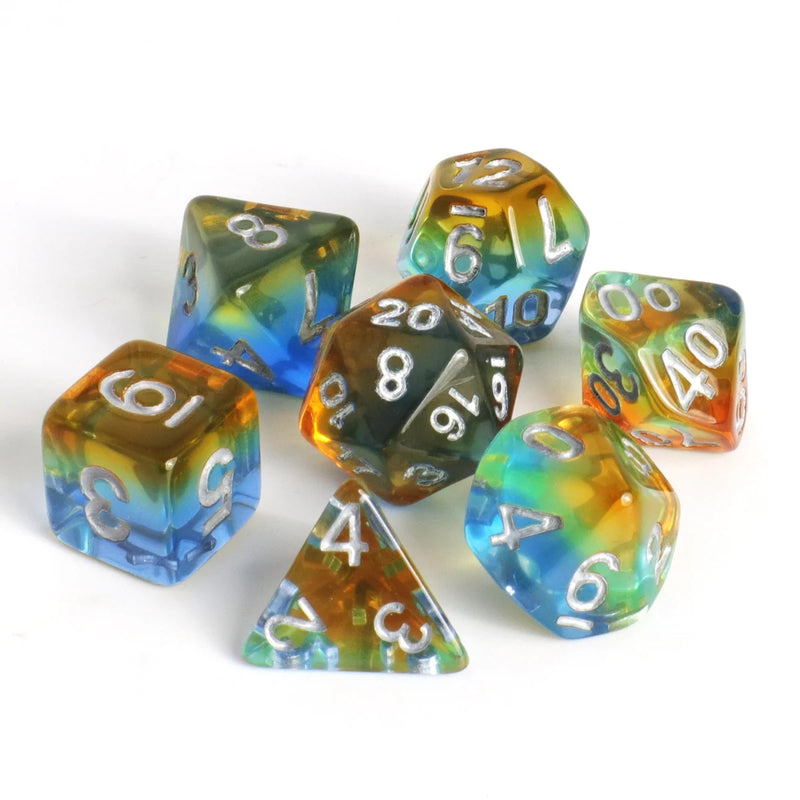 Die Hard Dice RPG Polyhedral Dice Set - Sunrise Mimosa [7ct]