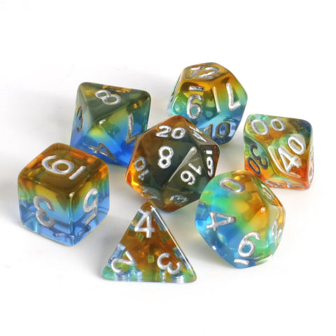 Die Hard Dice RPG Polyhedral Dice Set - Sunrise Mimosa [7ct]
