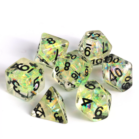 Die Hard Dice RPG Polyhedral Dice Set - Solar Blade [7ct]