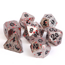 Die Hard Dice RPG Polyhedral Dice Set - Bloody Starrazor [7ct]