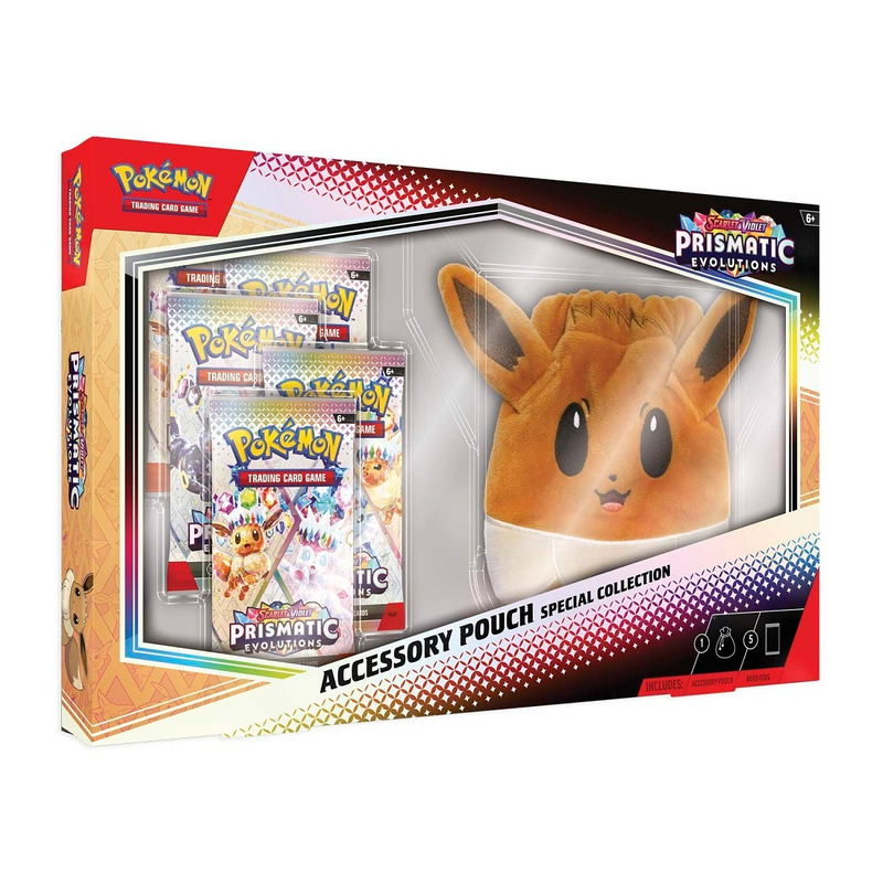Pokémon TCG | Scarlet & Violet: Prismatic Evolutions - Accessory Pouch Special Collection  **In-Store Pick-Up and Purchase Only**