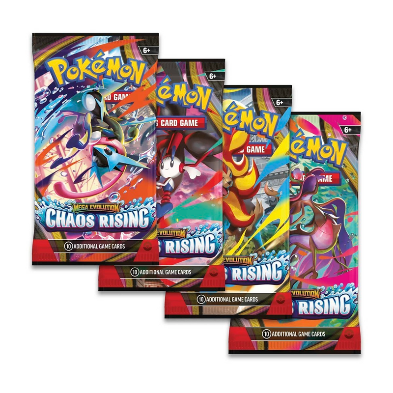 Pokémon TCG | Mega Evolution Chaos Rising Booster Pack **Local Pick-Up and Purchase Only**