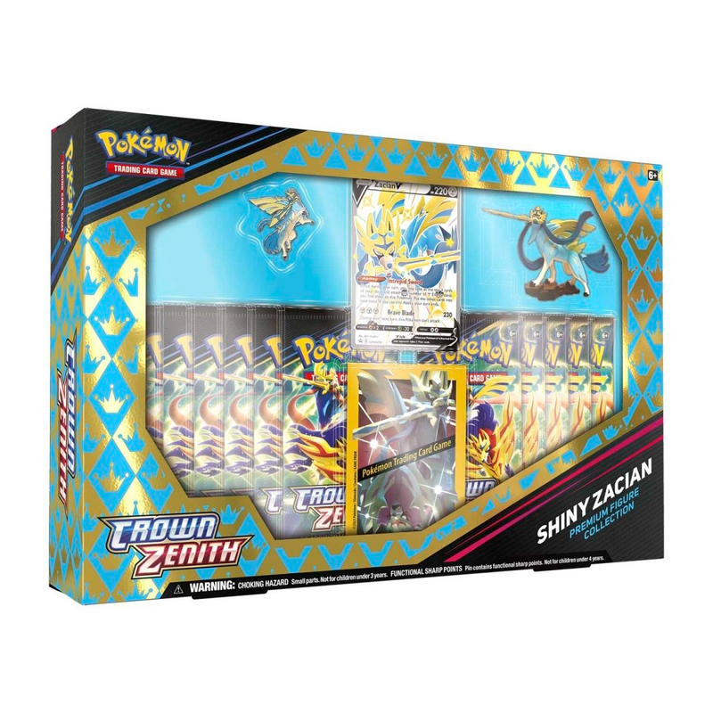 Pokémon TCG: Crown Zenith - Shiny Zacian Premium Figure Collection