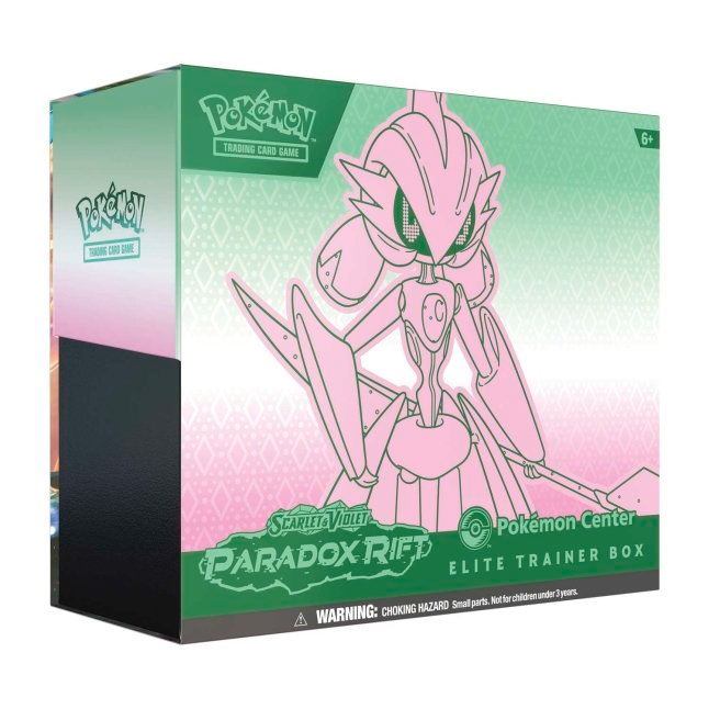 Pokémon TCG: Scarlet & Violet - Paradox Rift Pokémon Center Elite Trainer Box (Iron Valiant)