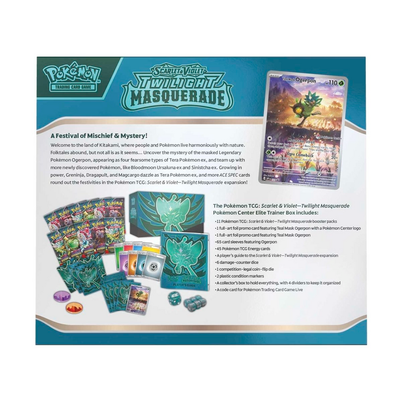 Pokémon TCG: Scarlet & Violet - Twilight Masquerade Elite Trainer Box