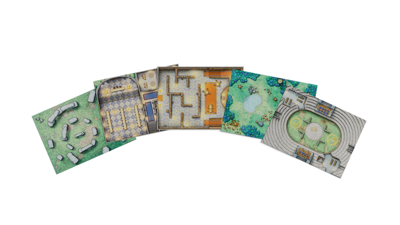 Dungeons & Dragons Arcana Unleashed Map Pack