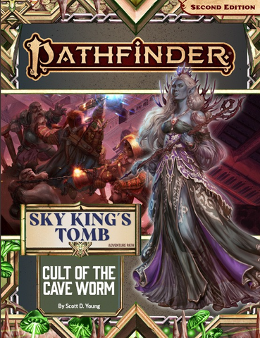 Pathfinder RPG Adventure Path #194 (P2): Sky King's Tomb (Part 2:3) - Cult of the Cave Worm [Softcover]