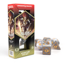 Dungeons & Dragons: Adventure RPG Polyhedral Dice Set - Paladin (White/Grey) [14ct]